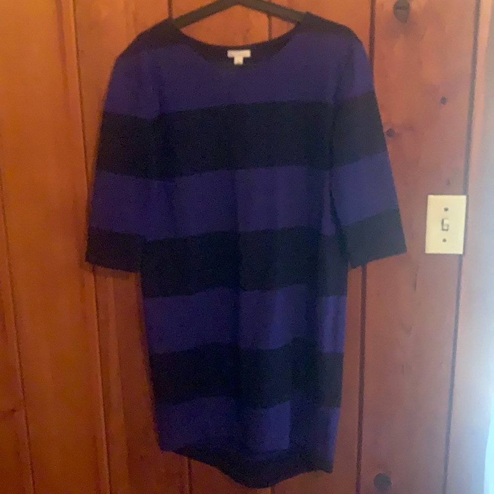 Long sleeved midi dress from Gap.